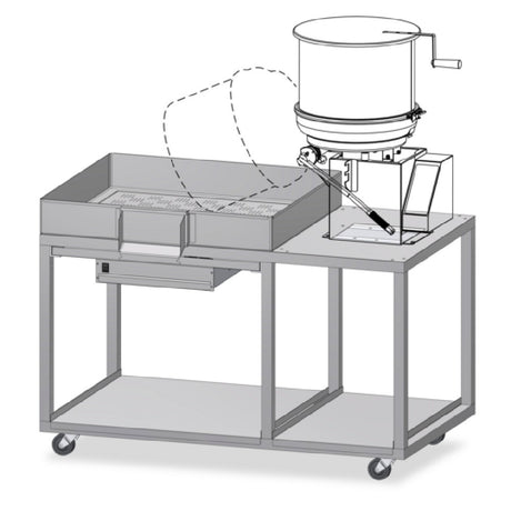 Gold Medal 2857-00-120 - Small Karmel Kool System (for Mark 5), Modular Table System