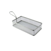 PacknWood 294PANR224 - Fry Basket, 10" X 5.3" X 1.8", Rectangular