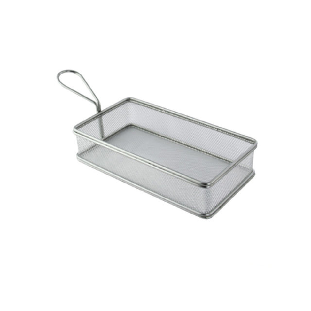 PacknWood 294PANR224 - Fry Basket, 10" X 5.3" X 1.8", Rectangular