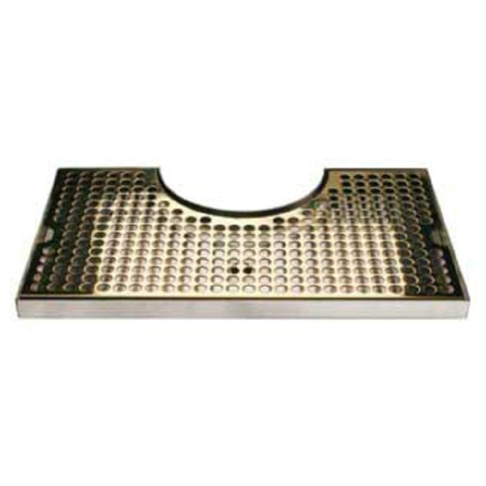 Micro Matic DP-920DSSPVD Drip Tray Trough Surface Mount 12"W X 7"D