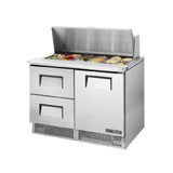 True Mfg. - General Foodservice TFP-48-18M-D-2_RH - Sandwich/Salad Unit, Two-section