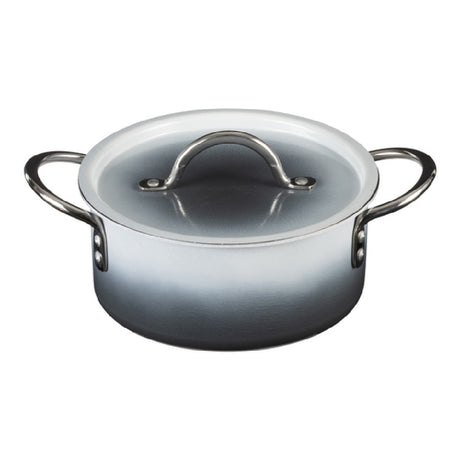 Bon Chef 73300-OM-S Country French X Ombre Sauce Pot 2 Qt 9 Oz 7-3/4 DIA X 3-1/2H