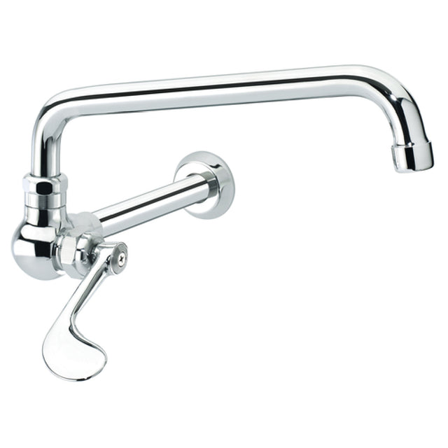 Krowne 12-170L Krowne Silver Series Extended Wok Faucet Splash-mounted 10" Spout