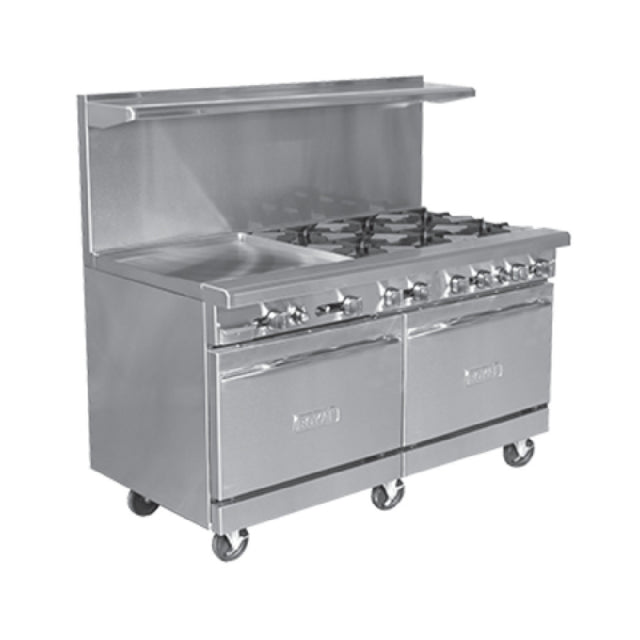 Royal Range Of California RR-G60_LP Restaurant Range Gas 60"