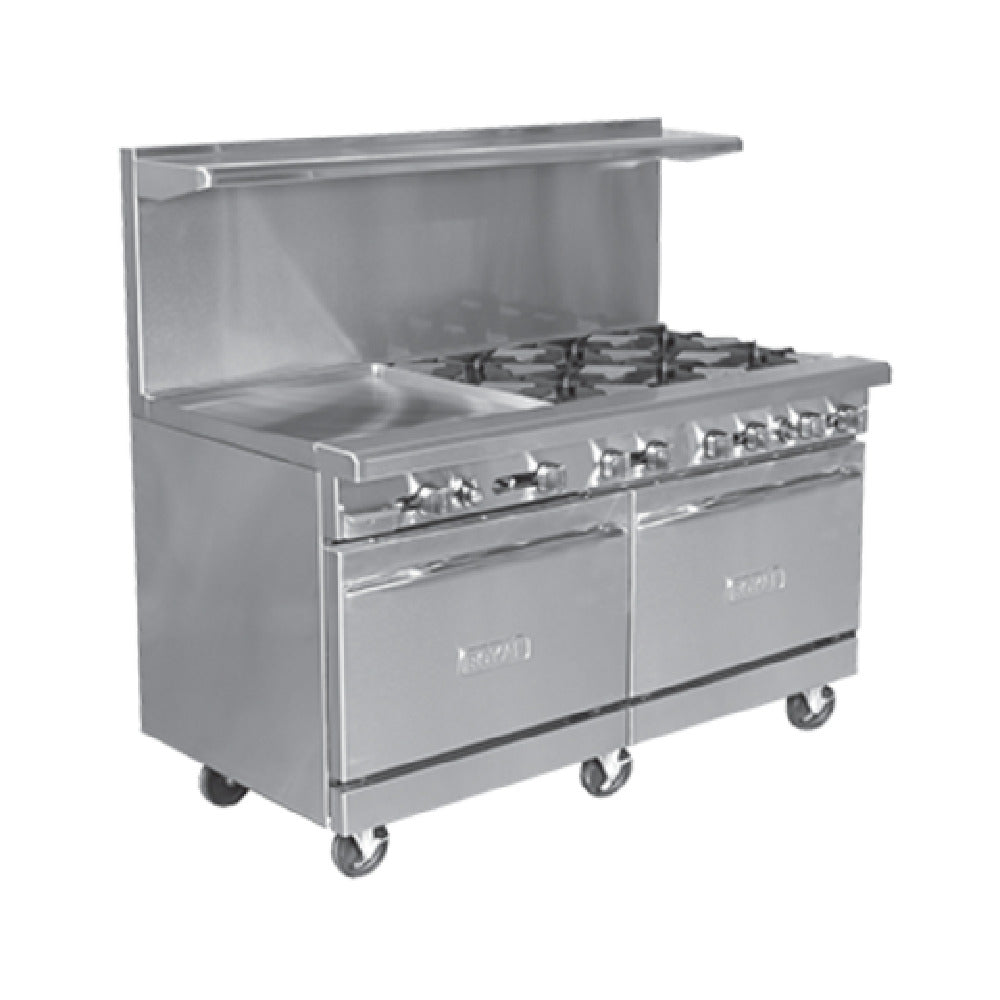 Royal Range Of California RR-2G48_NAT Restaurant Range Gas 60"