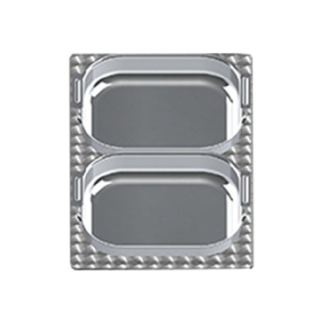 Tablecraft CW1036RSS Hot Food Template 13-1/2" X 21-5/8" (fits Well Size: 11-7/8" X 19-7/8")