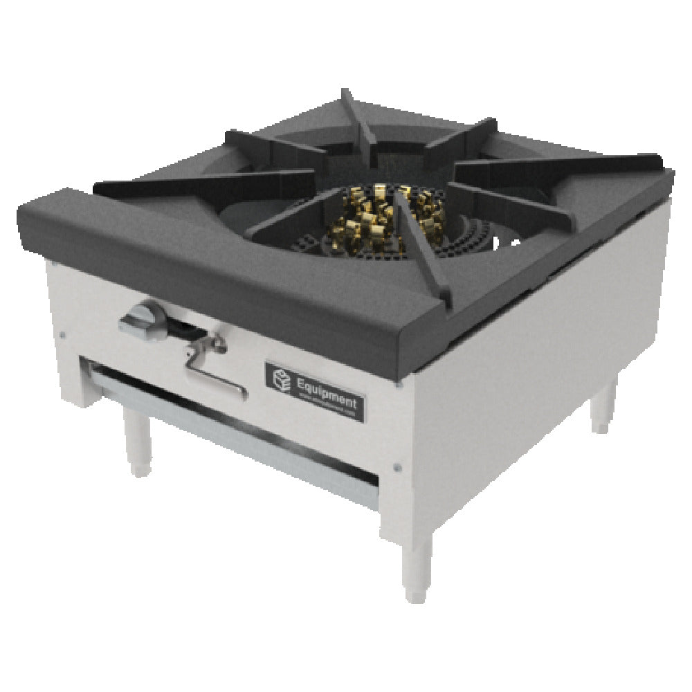 GSW USA AESP1-3R18-24(18)NG 3 Ring Duck Tip Stock Pot Range Counter Top Single Burner