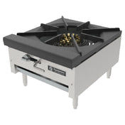 GSW USA AESP1-3R18-24(18)NG 3 Ring Duck Tip Stock Pot Range Counter Top Single Burner