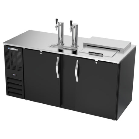 Beverage Air DD68HC-C-B - Direct Draw Dispenser, Club Top, 68"W X 30-3/8"D X 49-5/16"H