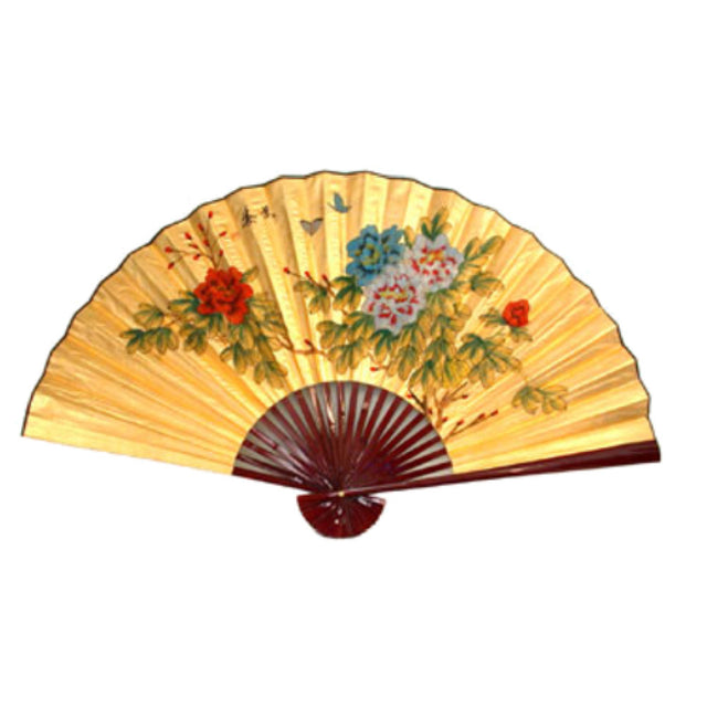 Town 28183 Decorative Wall Fan Butterfly & Flower 36"