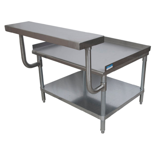 BK Resources EQ-WS48 Adjustable Work Shelf Creates Work Space Directly In Front Of Equipment