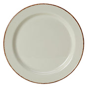 Steelite 17140211 Slimline Plate 9" Dia. Round
