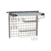 Metro SW-1836S4-30-PIZZA - SmartWall Life Complete Kit For Pizza Prep, Type 304 Stainless Steel Components: Wall Track
