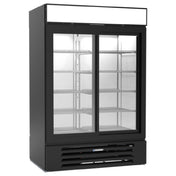Beverage Air MMR45HC-1-B-PT - MarketMax™ Refrigerated Pass-thru Merchandiser, Reach-in