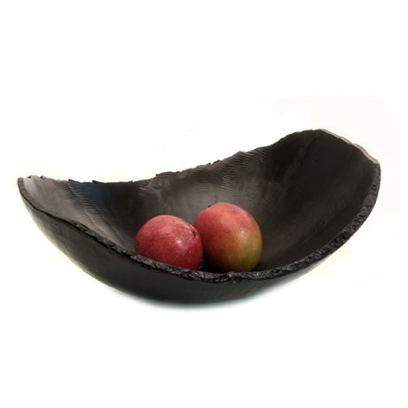 Steelite KMK2059ES Bark Bowl 18"L X 14"W X 6-1/2"H Oval