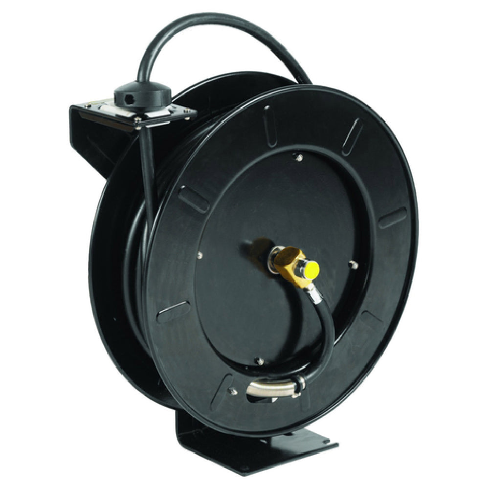 T&S Brass 5HR-242-01-GH Equip Hose Reel Open 3/8" X 50' Heavy Duty Non-marking Hose (rated To 300 PSI)