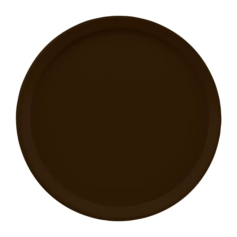 Cambro 1200116 Serving Camtray® Round 12" Dia. Brazil Brown