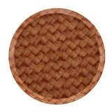 Cambro 1200301 Serving Camtray® Round 12" Dia. Dark Basketweave
