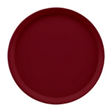Cambro 1200522 Serving Camtray® Round 12" Dia. Burgundy Wine