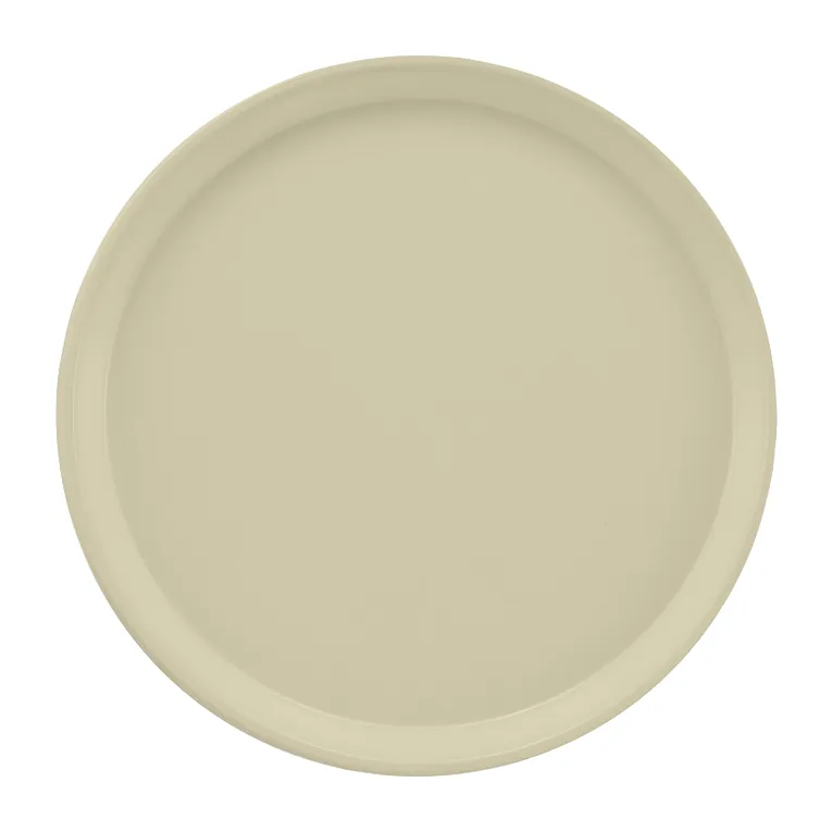 Cambro 1200537 Serving Camtray® Round 12" Dia. Cameo Yellow