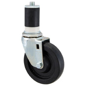 Component Hardware Group C13-1340 Caster Stem 4"od Swvl Bl Ack