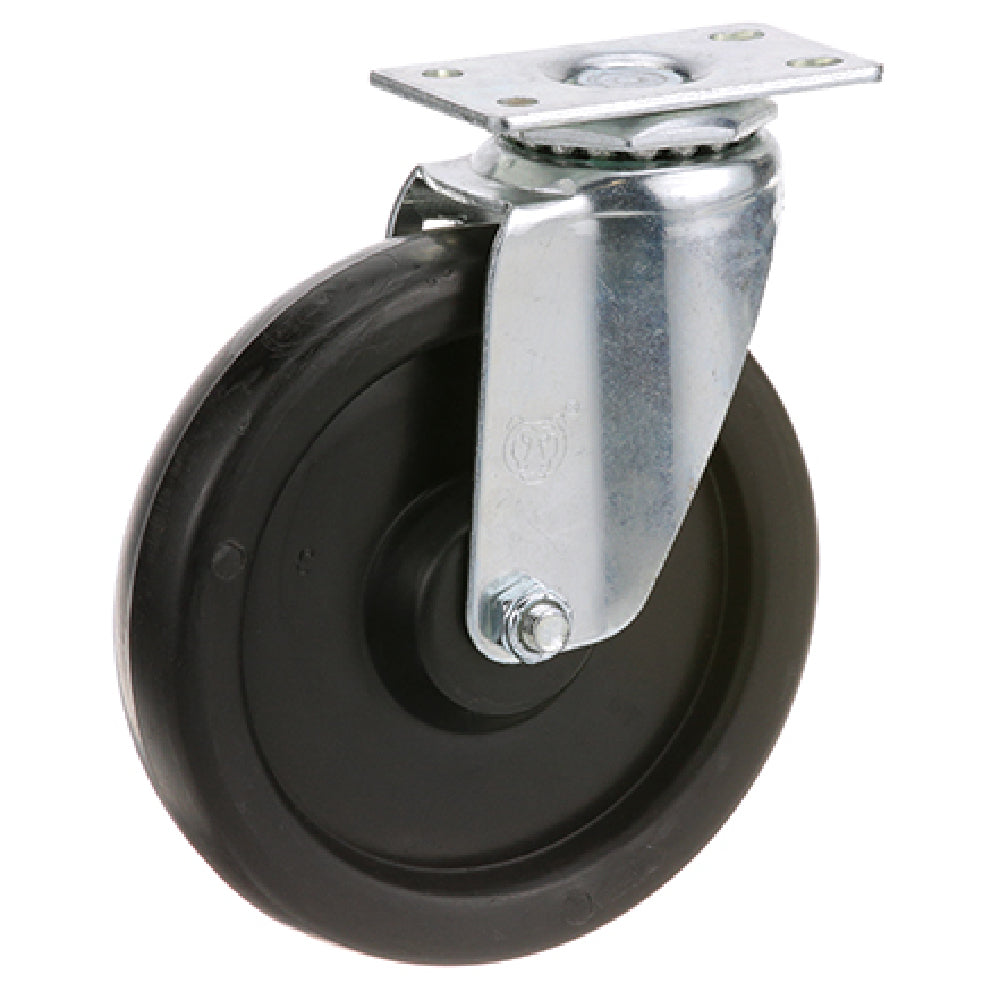 Component Hardware Group C11-1050 Caster Plate (5"od Swvl Black)