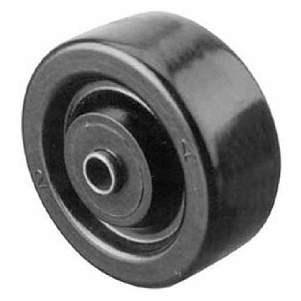 Private Label 1201179 Wheel 3" 3/8"id W/bushing Blk
