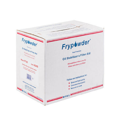 MirOil USA P100-404555 Dual Function Oil Stabilizer & Filter Aid Large Carton Of 90 C-size Portion Packs