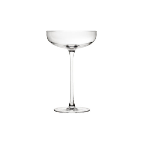 Steelite P67296 Coupe Glass 7.5 Oz. (H 6-7/8" M 4-1/4" T 4-1/4" B 3-1/8") Crystalline