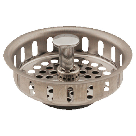 Franklin Machine Products 102-1062 Universal Replacement Sink Basket 3-1/2" Drain With Moveable Metal Post