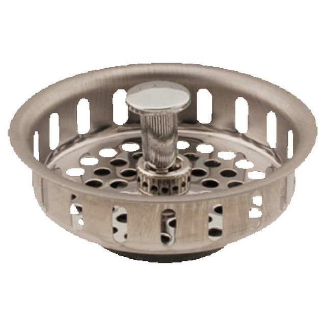 Franklin Machine Products 102-1062 Universal Replacement Sink Basket 3-1/2" Drain With Moveable Metal Post