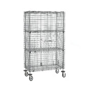 Metro SEC55EC-2EZ - Super Erecta® Security Unit, Mobile, Chrome Plated Finish