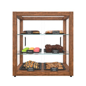 Koolmore KM-BDW-20D - Bakery Display Case, 18"W X 12.5"D X 18.8"H, 2.5 Cu. Ft.