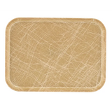 Cambro 1216214 Camtray® Rectangular 12" X 16-5/16" Abstract Tan