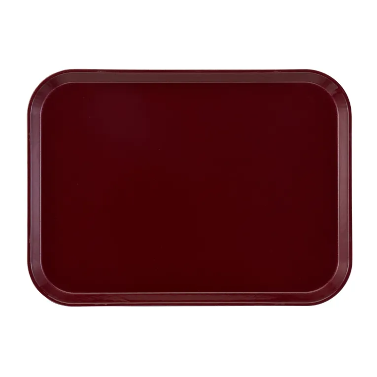 Cambro 1216522 Camtray® Rectangular 12" X 16-5/16" Burgundy Wine
