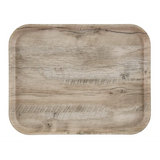 Cambro 1216DC830 Décor Series Camtray® 16" X 12" Rectangular Light Oak