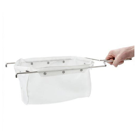 MirOil USA B6PS-02852 Assembly Of #RB6P EZ Flow Filter Bag Mounted On #BF1A Holder Frame