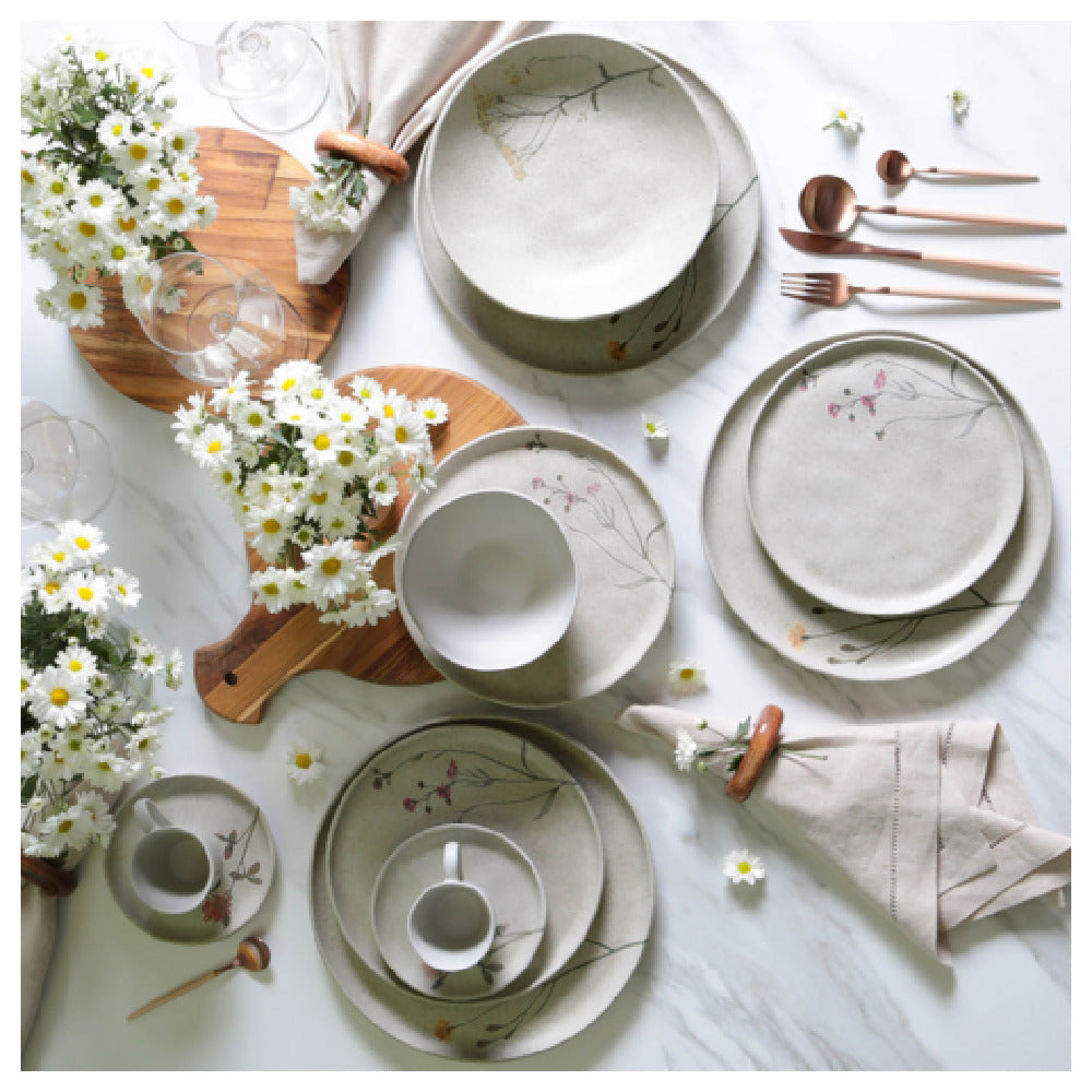 Porto Brasil 1511496001 - Shallow Organic Oval Platter Small, 4.3", Stoneware