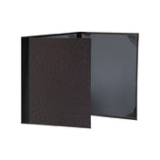 Risch METRO-3V 8.5X11 Metro Iron Or Mesh Hardback Metallic Menu Cover (specify Pattern And Color)