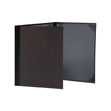 Risch METRO-3V 8.5X11 Metro Iron Or Mesh Hardback Metallic Menu Cover (specify Pattern And Color)