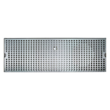 Micro Matic DP-120D-20-P Surface Mount Drip Tray 20"W X 5"D X 3/4"H With Perforated Grill