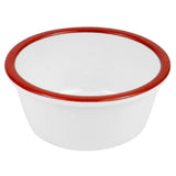 Bauscher Hepp TREW7609 - Enamelware Collection Sauce Pot, 4-1/2 Oz., 3-1/2" Dia. X 1-1/2"H