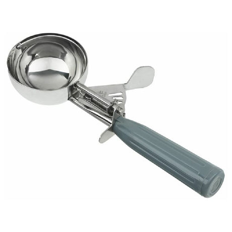 Chef Approved 225319 Disher 4.33 Oz / #8 Thumb Press Gray Handle