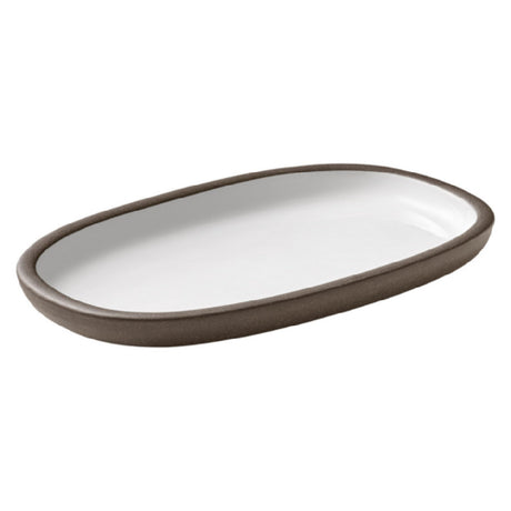 Libbey 701201991000436 Platter 7-1/2” Dia. X 4-3/8"H Oval