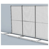 Kent Unlimited WL1218078_IVORY - Wall, 144"W X 18"D X 78"H, Ivory Or Black