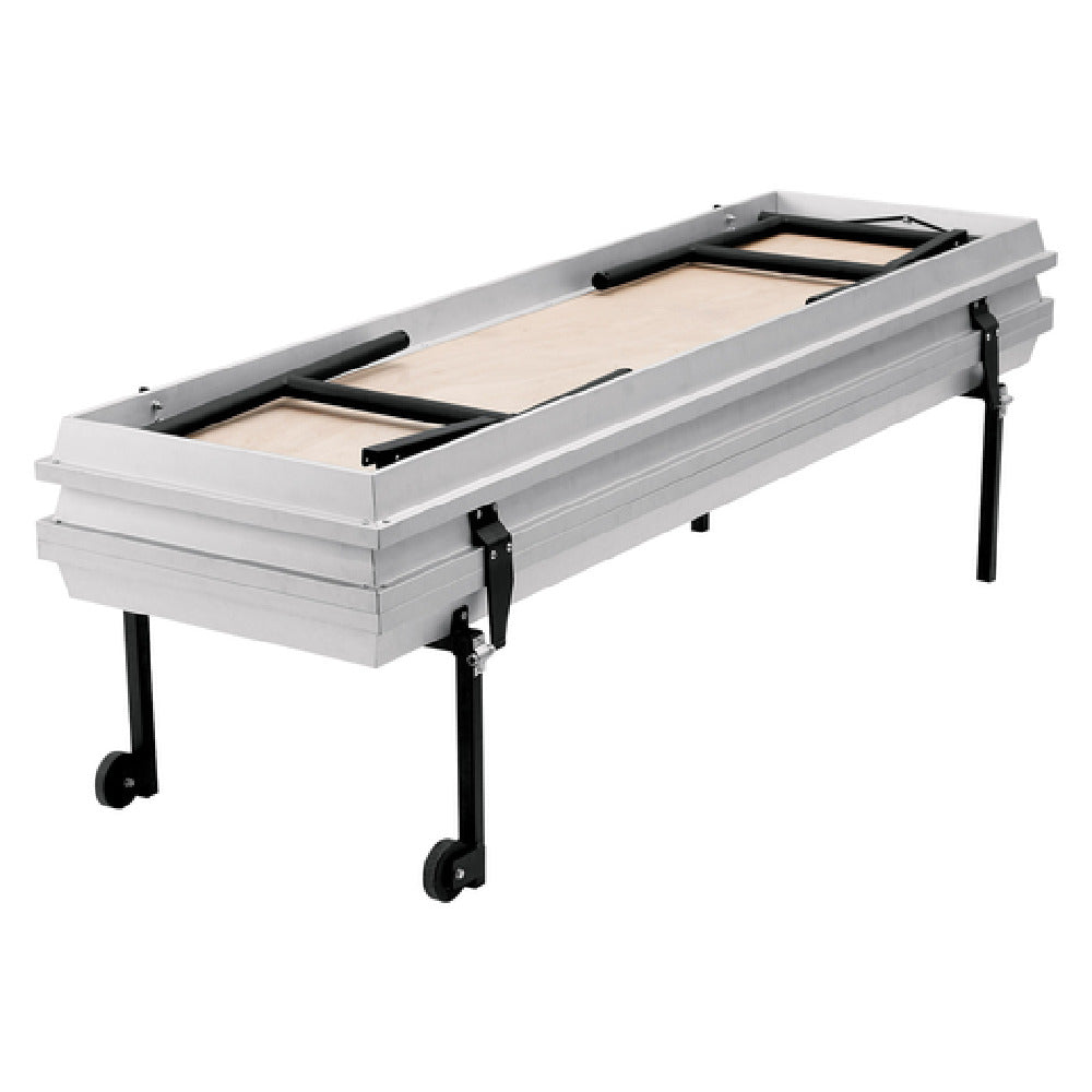 National Public Seating TP72 NPS® TransPort Straight Choral Riser 15-18 Adult Capacity