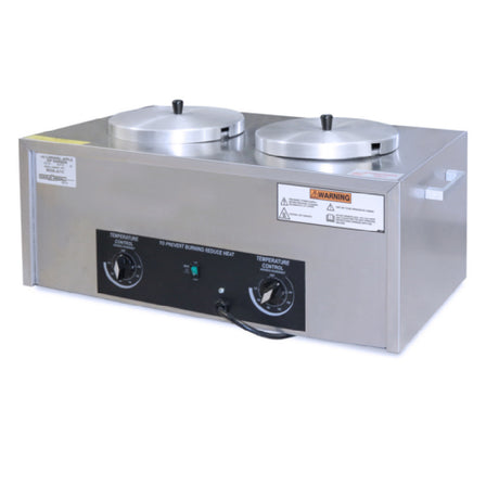 Gold Medal 4211C - Caramel Apple Dip Warmer/Server, Twin, High Output