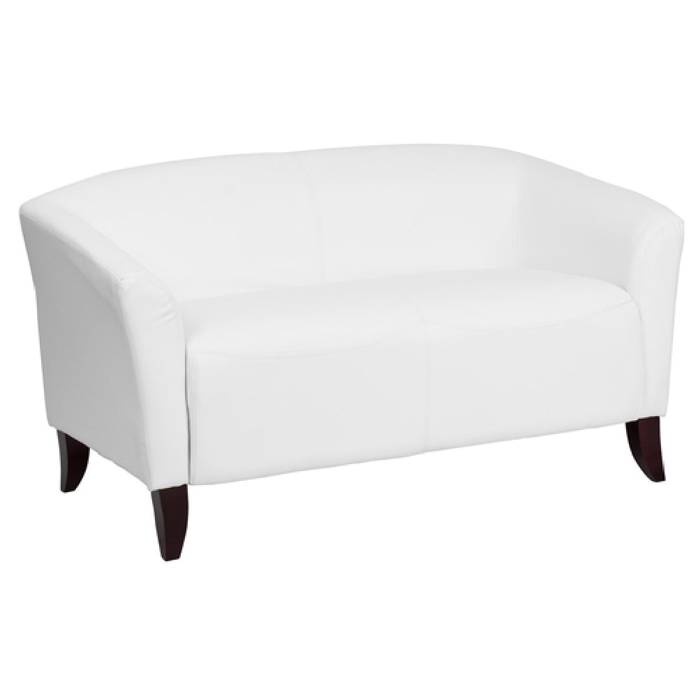 Flash Furniture 111-2-WH-GG Hercules Imperial Series Reception Loveseat 52"W X 29"D X 29"H