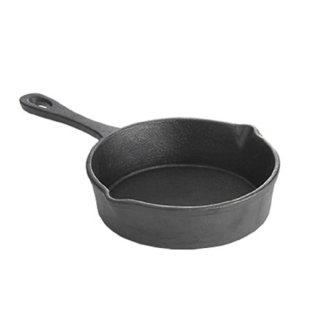 Tablecraft CW30108 Mini Skillet 12 Oz. 5" Dia. X 1-1/2"H (9-1/8" O.A.L)