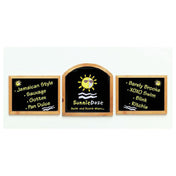 Hubert 91044 - Chalkboard, 48" X 36", Rectangular